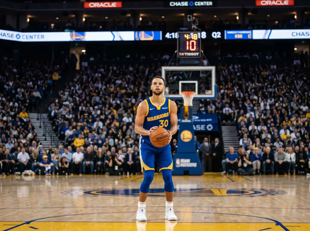 Estadísticas individuales de un jugador NBA con líneas de apuesta superpuestas