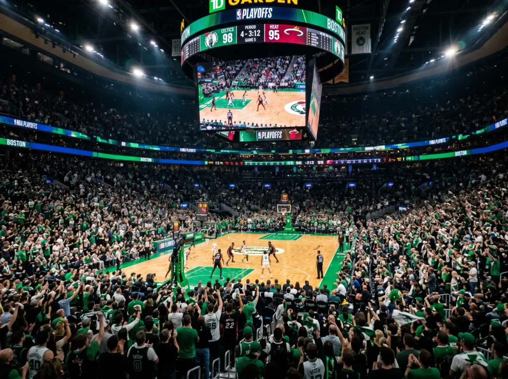 Bracket de playoffs NBA con líneas de apuesta y cuotas superpuestas