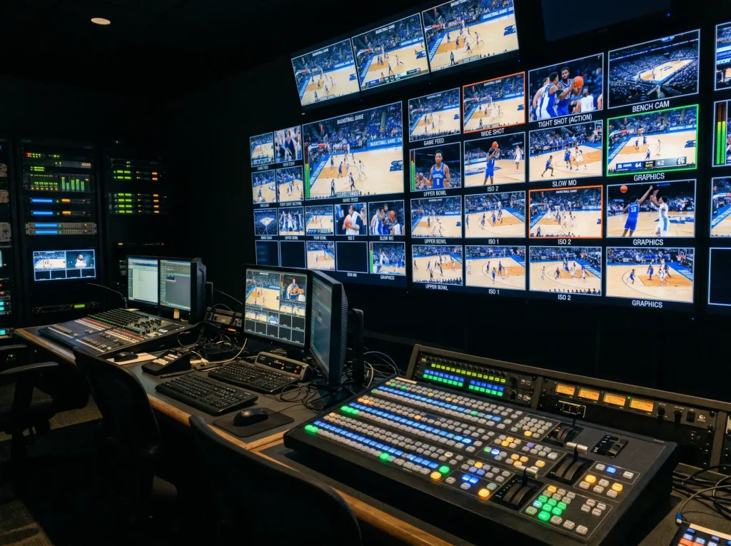 Logos de Disney NBC y Amazon junto al logo NBA con cifra del contrato televisivo